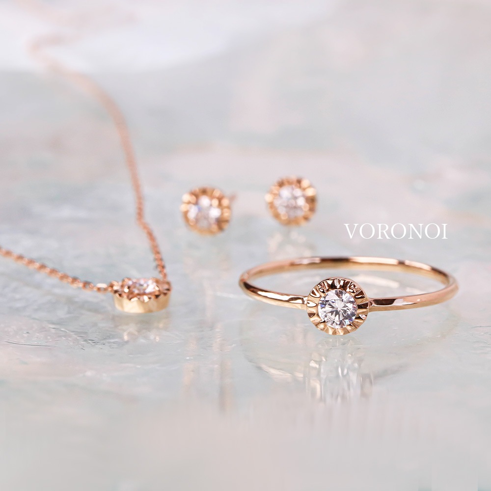 モアサナイト K10 サニー リング