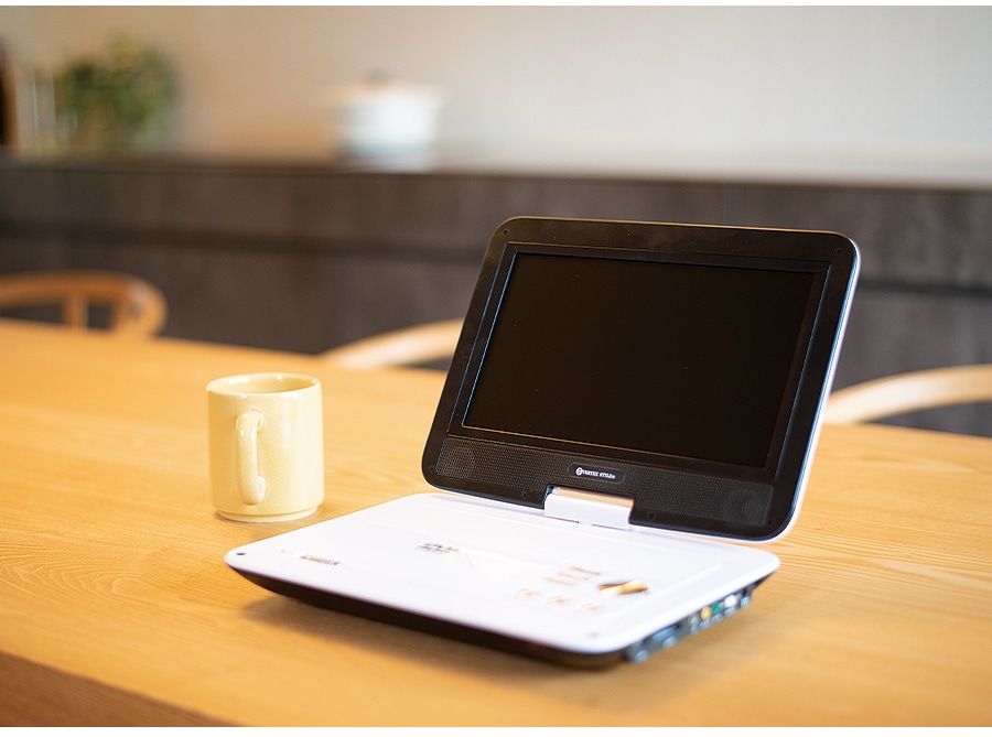 ポータブルDVDプレーヤー 10.1インチ 地デジ フルセグチューナー内蔵