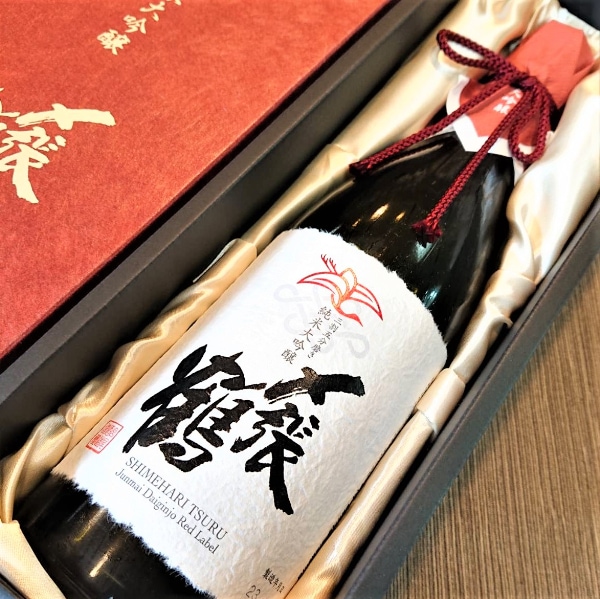 〆張鶴 (しめはりつる) 純米大吟醸 RED LABEL 720ml [限定酒] ｜日本酒