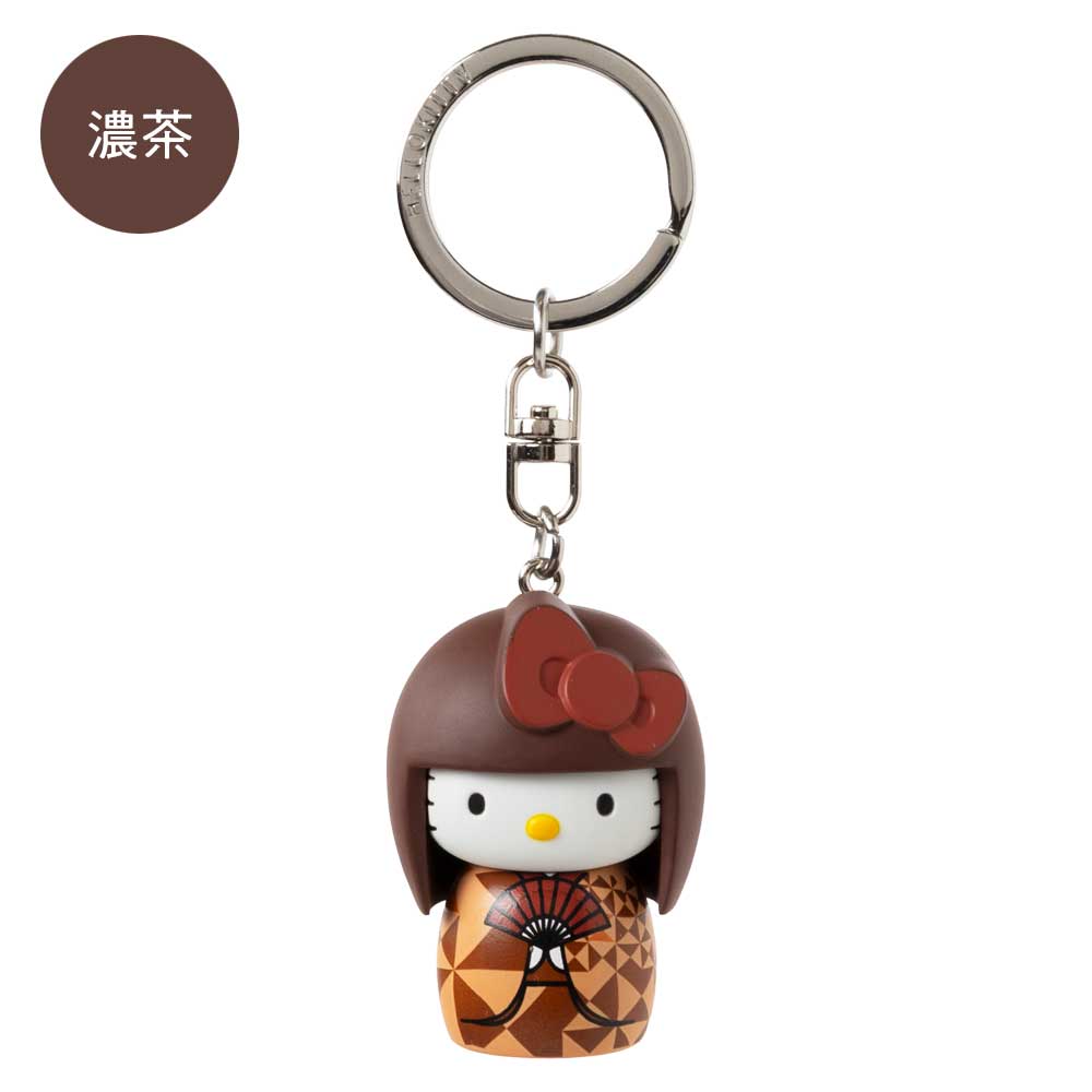 サンリオ ハローキティ こけしキーホルダー ご当地デザインキティ 箱根