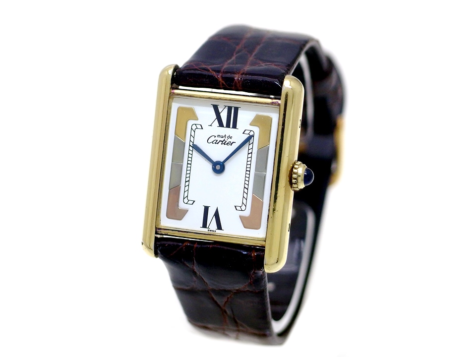 カルティエ マストタンク LM ヴェルメイユ Ref.590005 クォーツ USED