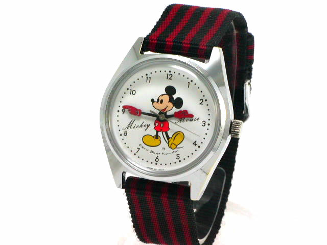 セイコー ディズニータイム ミッキーマウス 手巻 昭和40年代 OH済