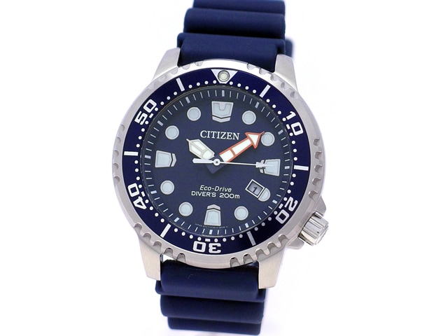 シチズン プロマスター ダイバーズ 200m E168-S100631 エコドライブ USED