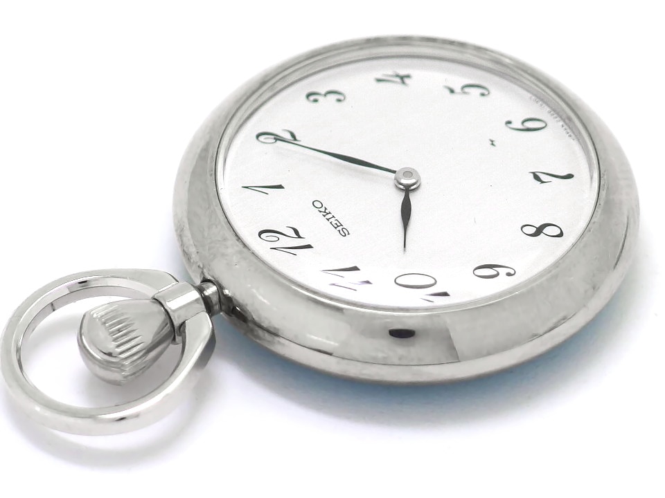 セイコー 懐中時計 ペンダントウォッチ 30mm 11-0880 17石手巻 昭和53年製