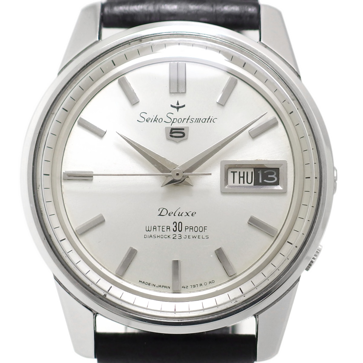 セイコー スポーツマチック ファイブ デラックス 427970 23石 自動巻