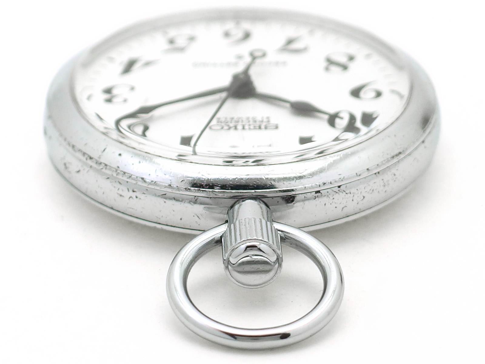 セイコー 鉄道時計 天鉄 6110-0010 懐中時計 21石 手巻 OH済 昭和