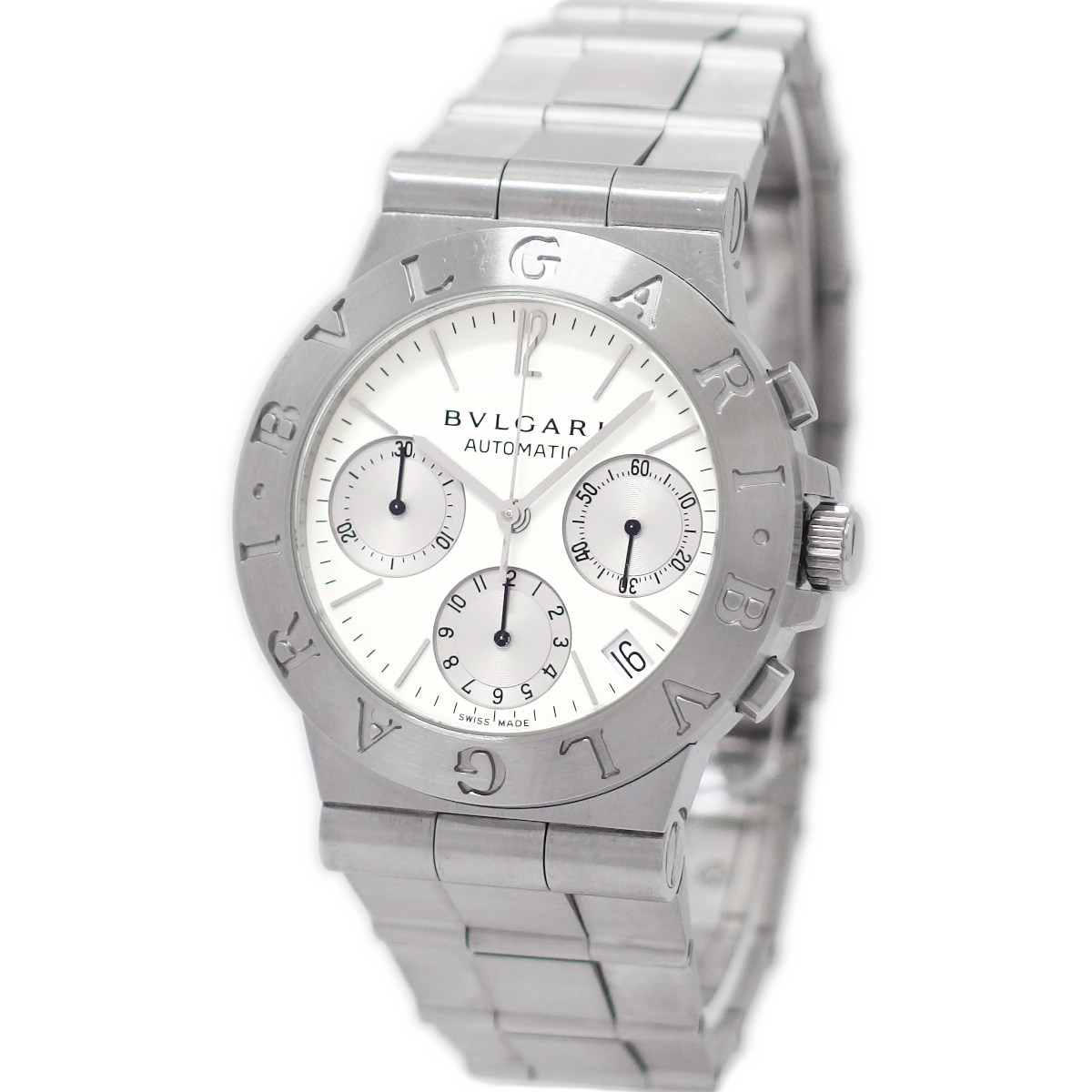 ブルガリ ディアゴノ スポーツ クロノグラフ CH35S ステンレス