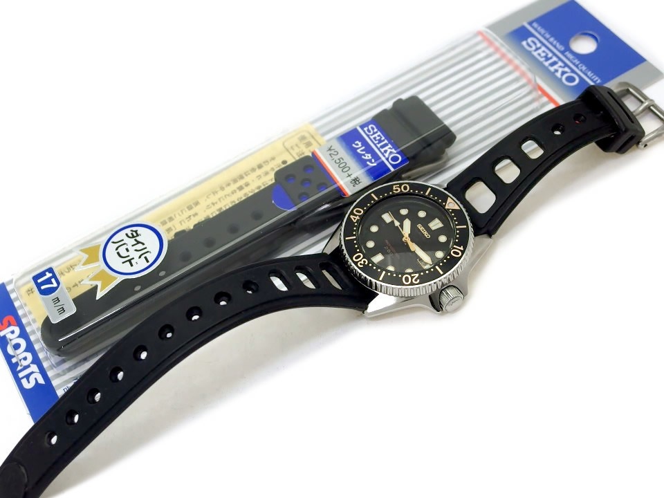 セイコー ダイバー 200m レディース 2A22-0170 黒文字盤 クオーツ 1985