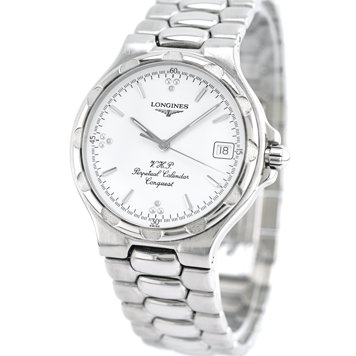 ロンジン コンクエスト パーペチュアルカレンダー L1.627.4 クオーツ