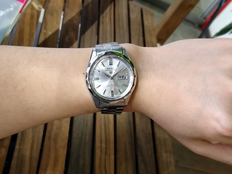 セイコー スポーツマチック5 6619-9040 18面カットベゼル 自動巻 OH済