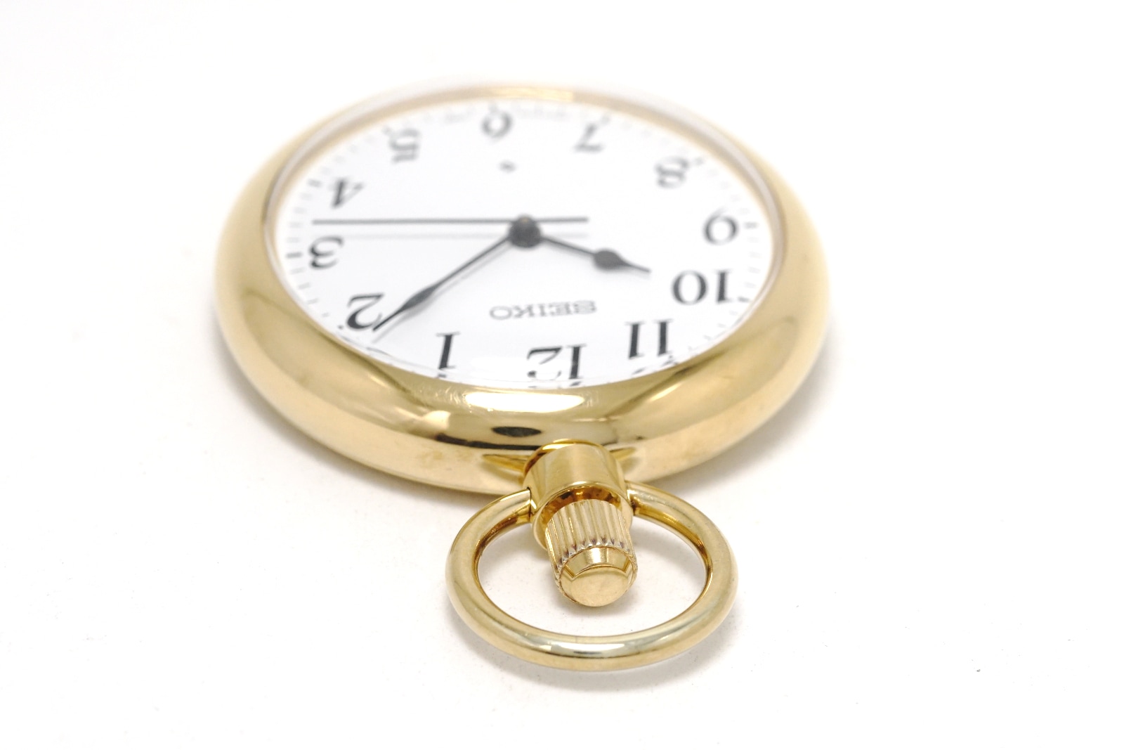 セイコー 懐中時計 5740-0080 金メッキ 10振動 ロードマーベルCal