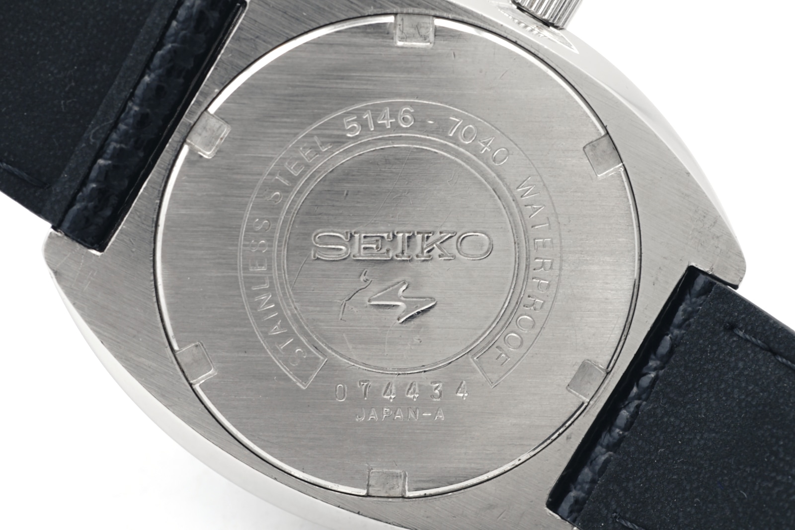 セイコー プレスマチック 5146-7040 プッシュリューズ 27石 自動巻 OH