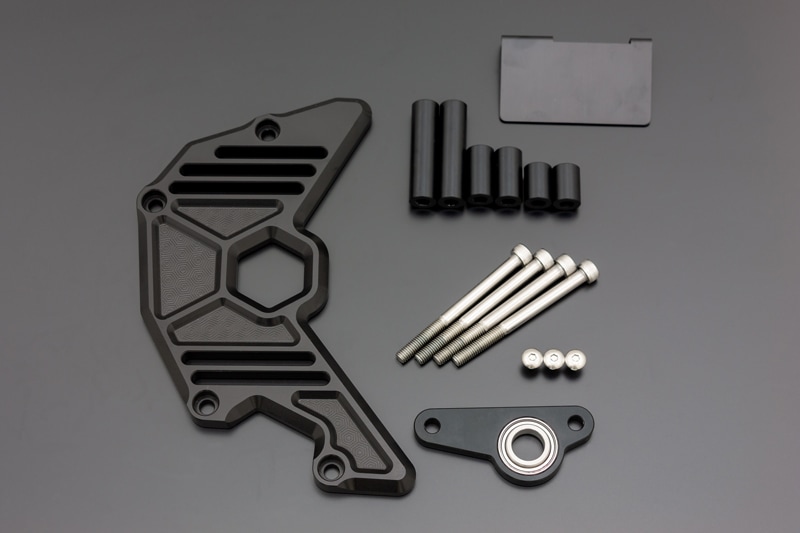 ビレット・ハニカム スプロケットカバー マットコークブラックZ900RS