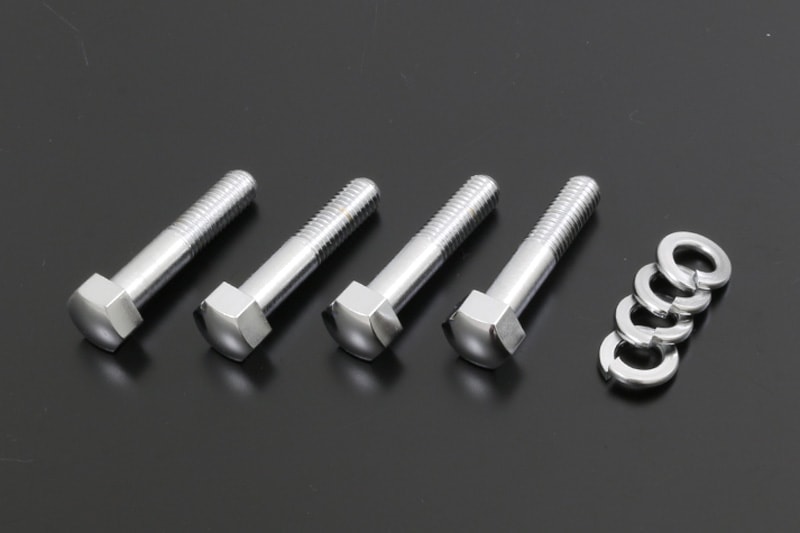 クロームメッキステムマウントボルト (ハンドルポストボルトセット