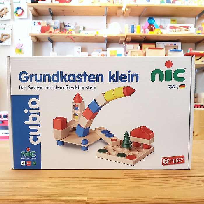 ニック社 CUBIO クビオ 基本セット ハーフ | 積み木,カラフルな積み木