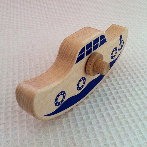 ニックスロープ (部品)鈴付き円盤 | 動きを楽しむ | 木のおもちゃ