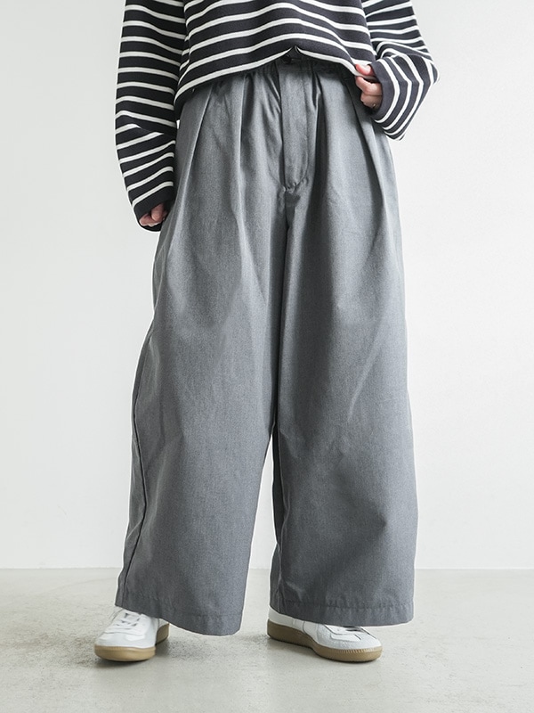 A12321]HARVESTY(ハーベスティ) TRAVEL CLOTH CIRCUS BAGGY PANTS