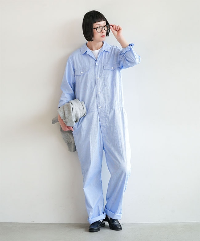 YAR-24SS-P6]Yarmo(ヤーモ) Boiler Suit ボイラースーツ レディース