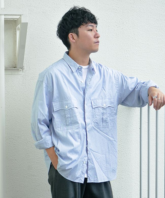 PC-016-2212]PORTER CLASSIC(ポータークラシック) ROLL UP STRIPE