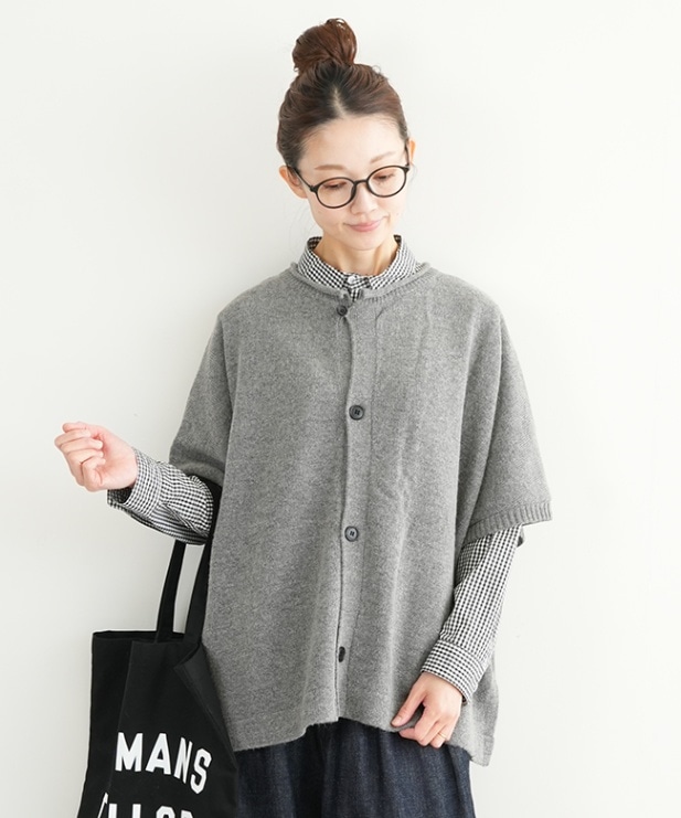 SALE 50%OFF】[8244K-013]grin(グリン) ソフトラムナイロン半袖