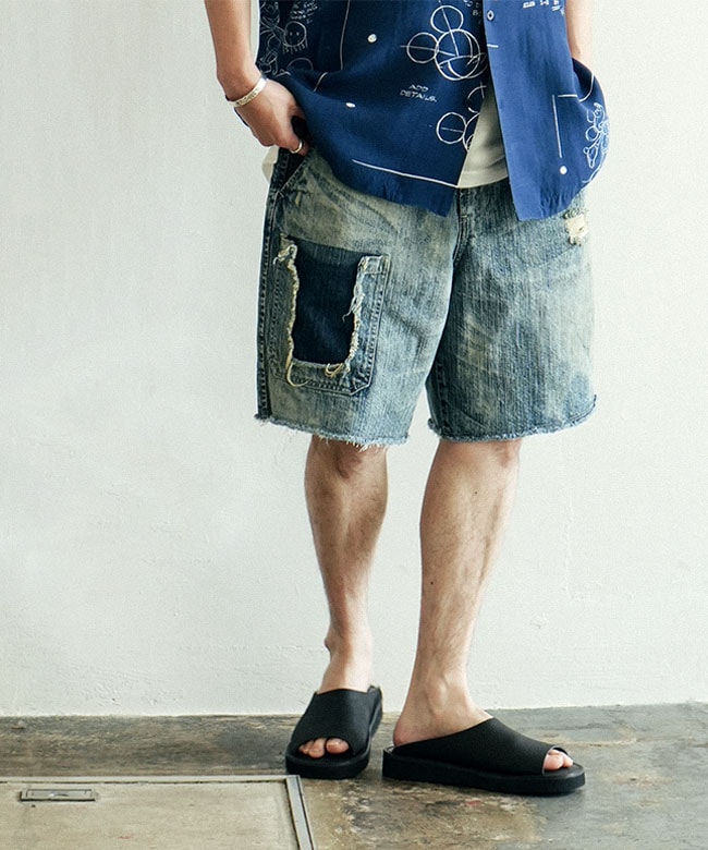 PC-005-3243]PORTER CLASSIC(ポータークラシック) STEINBECK DENIM