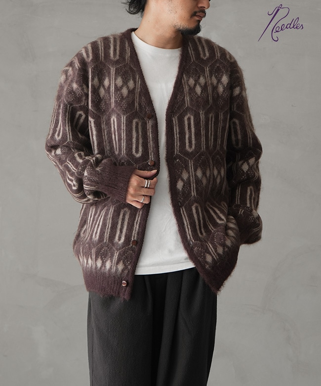 SALE 30%OFF】[RW357]NEEDLES(ニードルズ) Mohair Cardigan