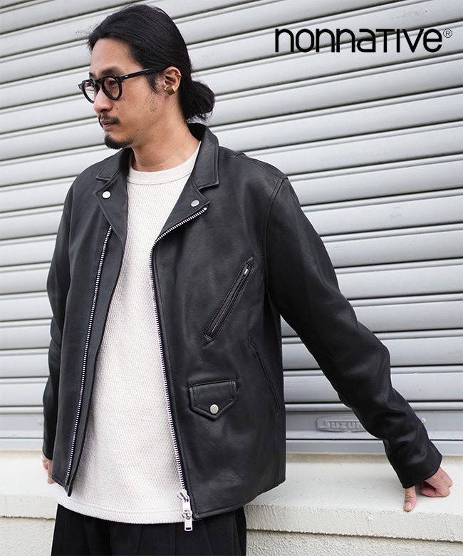 SALE 30%OFF】[NN-J4710]nonnative(ノンネイティブ) RIDER BLOUSON COW