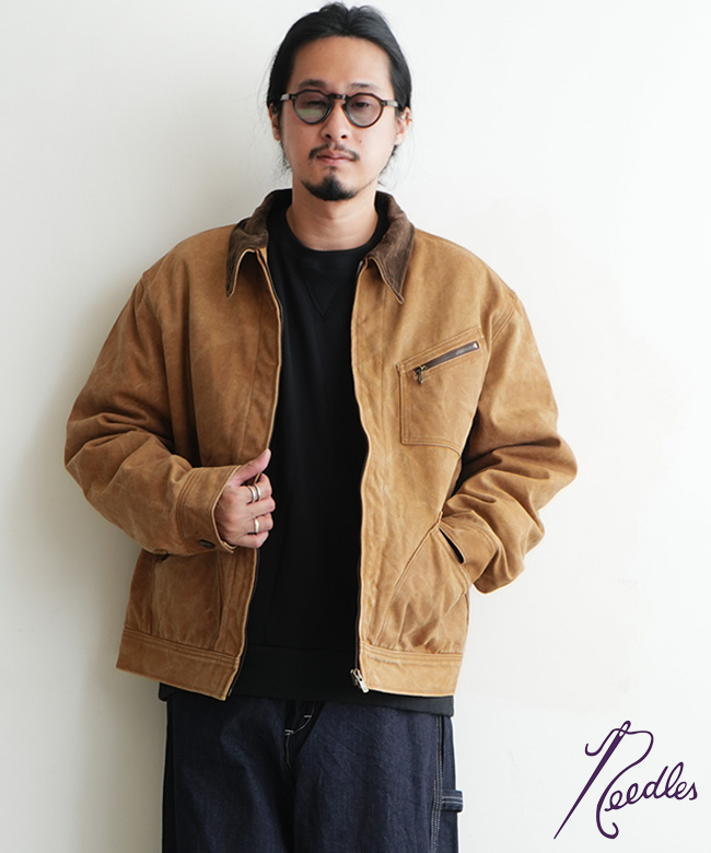 SALE 40%OFF】[RW203]NEEDLES(ニードルズ) Zipped Work Jacket - Duck
