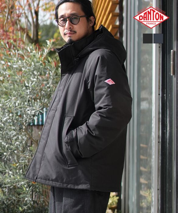 ◇[DT-A0030TPR]DANTON(ダントン) ARMY HOODED JACKET アーミー