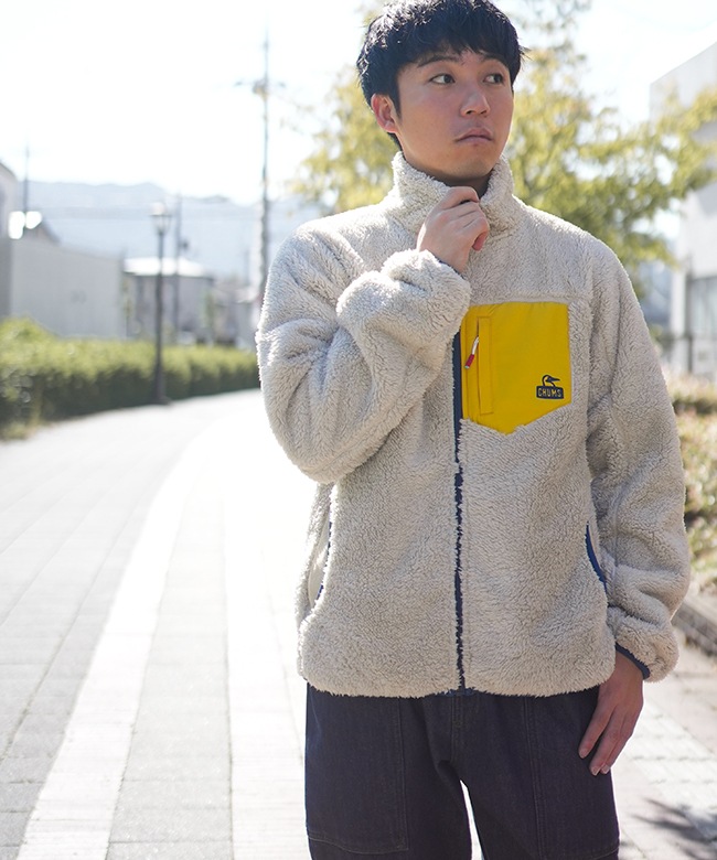 SALE 30%OFF】[CH04-1434]CHUMS(チャムス) Bonding Fleece Jacket