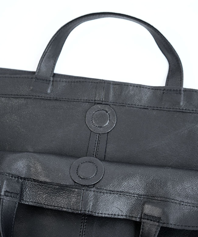 MSG-BLK-1]【保存袋付き】Morphee(モルフェ) MESSENGER BLACK