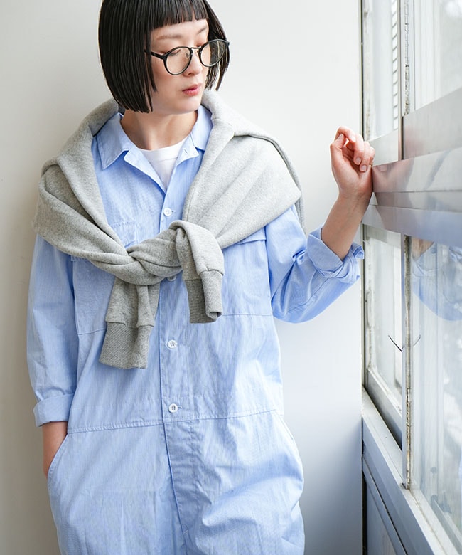 YAR-24SS-P6]Yarmo(ヤーモ) Boiler Suit ボイラースーツ レディース