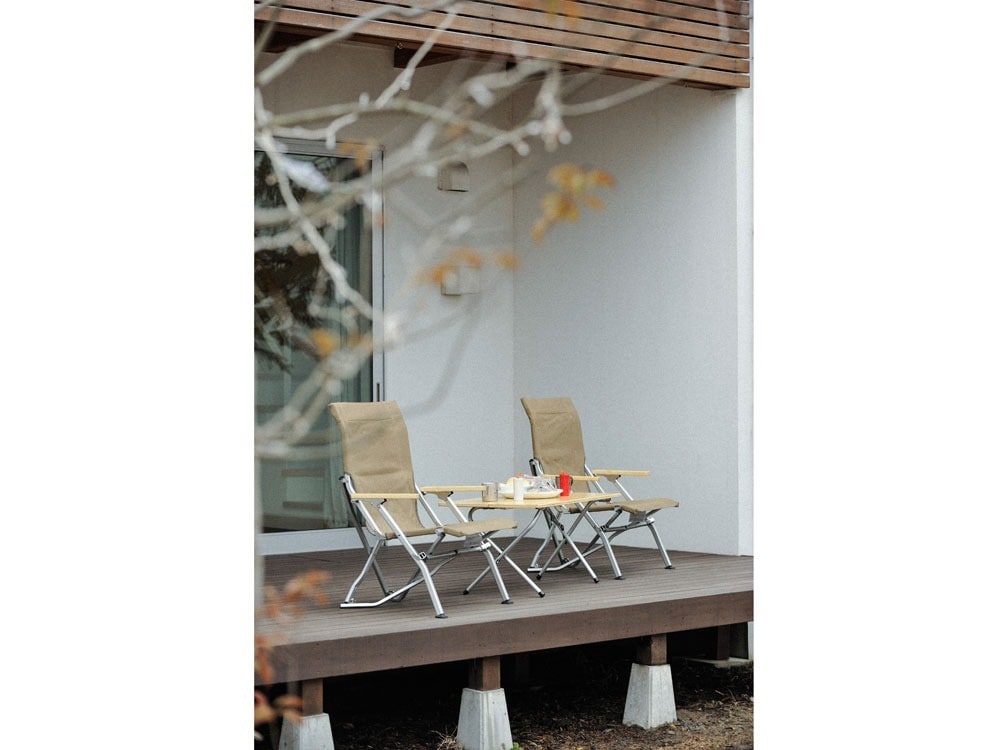 スノーピーク ローチェア ブラウン LV-091BR 折りたたみ ヘッドレスト