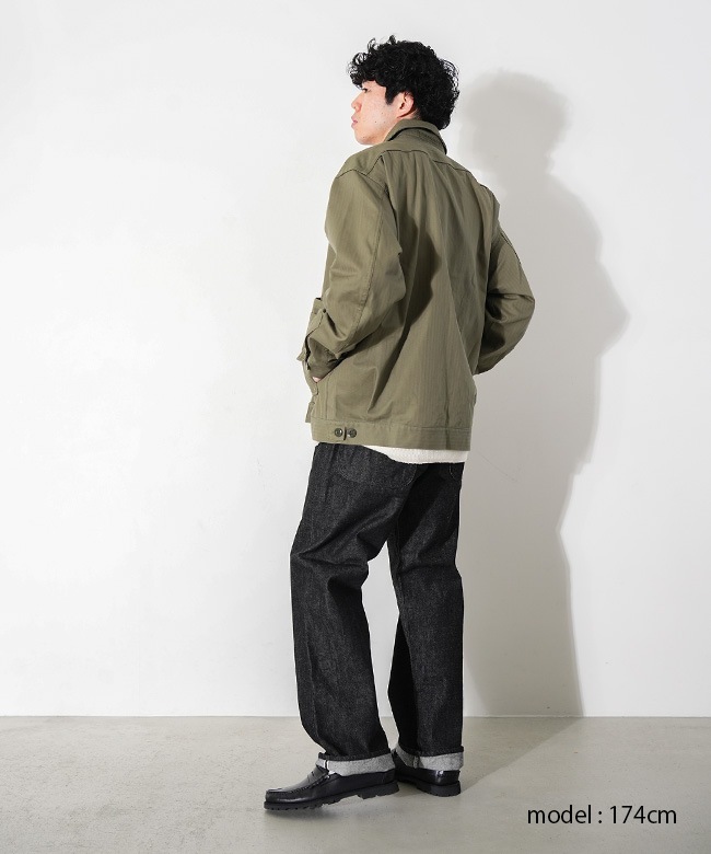 SF-252272]SASSAFRAS (ササフラス) Overgrown Trug Jacket オーバー