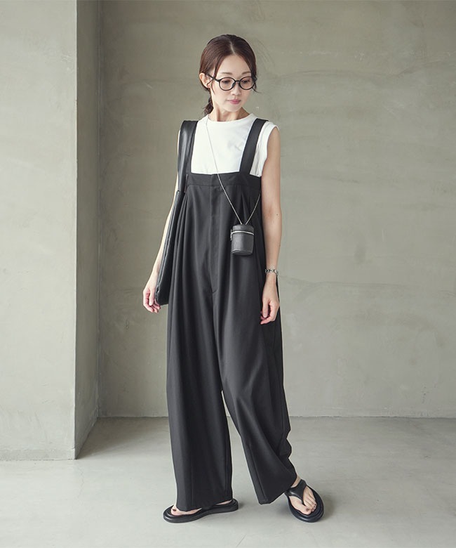 ◇[SMLM-SP]SOLAMONAT LARME(ソラモナラーム) サロペットパンツ