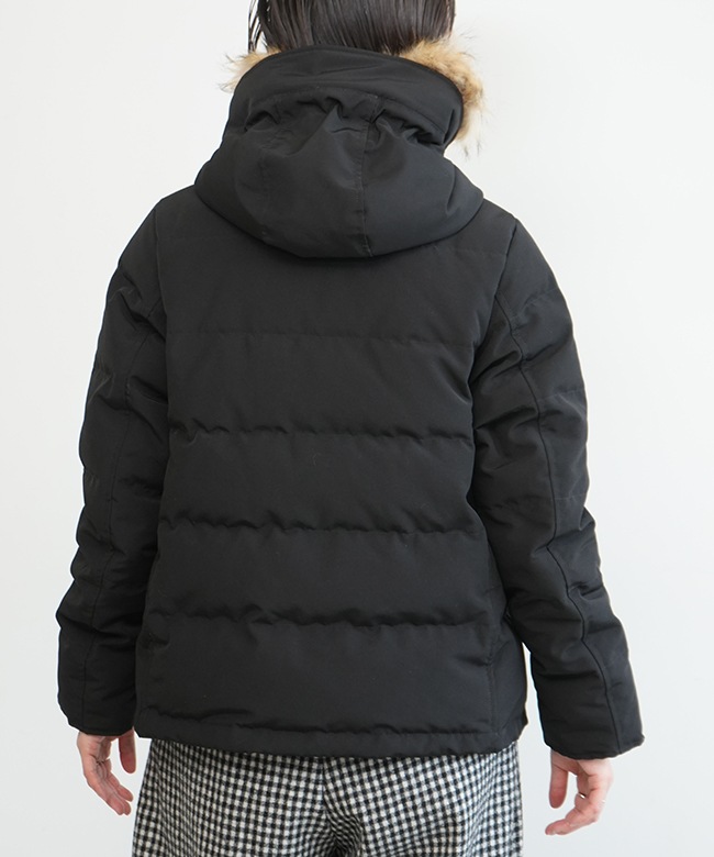 DT-A0007TET] DANTON(ダントン) FAKE FAR HOODED DOWN JACKET(フェイク