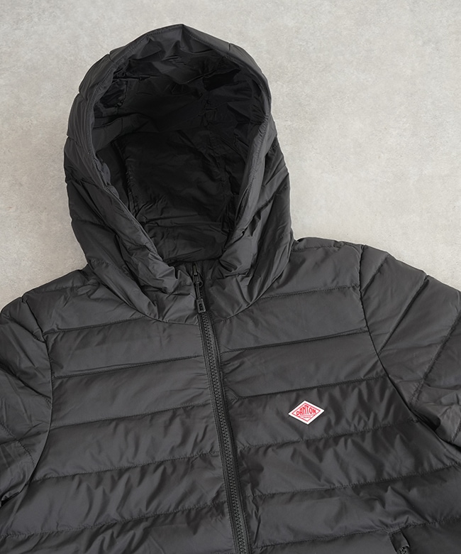 ◇[DT-A0563NRP]DANTON(ダントン) ナイロンタフタミドルダウンフード