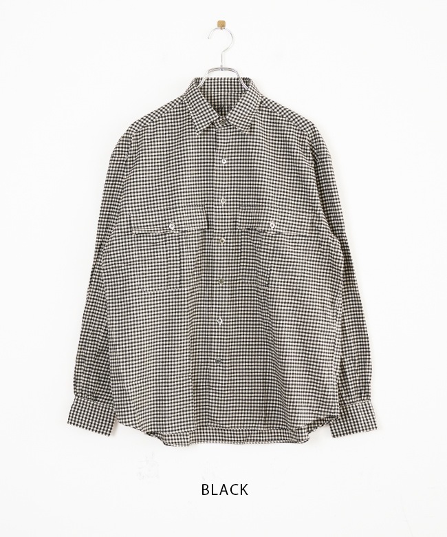 PC-016-3042]PORTER CLASSIC(ポータークラシック) ROLL UP FLANNEL