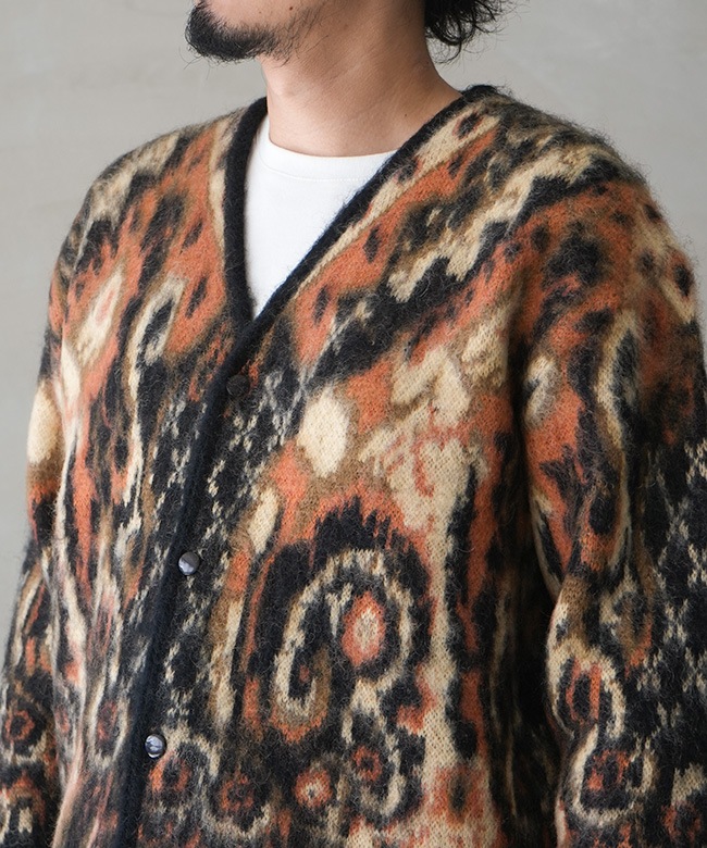 SALE 10%OFF】[RW356]NEEDLES(ニードルズ) Mohair Cardigan - Paisley