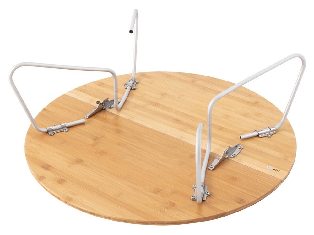 スノーピークpeak 竹製ちゃぶ台M 収納バッグ付き　未開封　箱潰れあり ワンアクションちゃぶ台竹M 折りたたみ テーブル（アウトドアグッズ