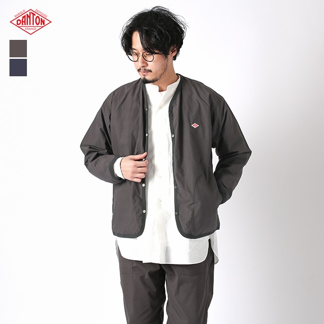 ◇[DT-A0144BRC]DANTON(ダントン) SHIRTS CARDIGAN シャツカーディガン