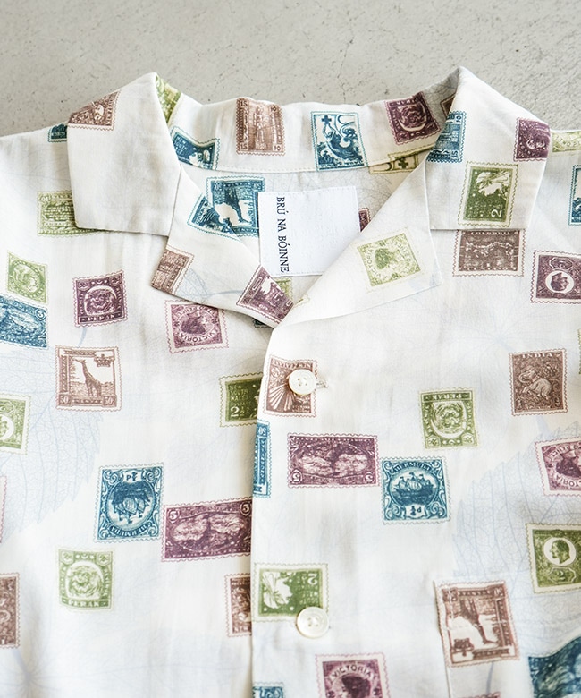 SALE 30%OFF】[4577]BRU NA BOINNE(ブルーナボイン) スタンプアロハ