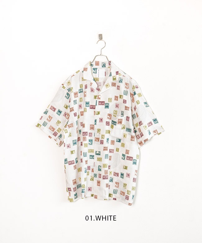 SALE 30%OFF】[4577]BRU NA BOINNE(ブルーナボイン) スタンプアロハ