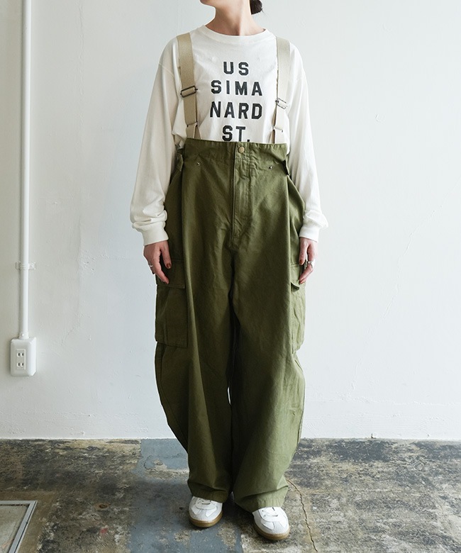 SALE 50%OFF】[JL235P09]JOHNBULL(ジョンブル) MILサロペット