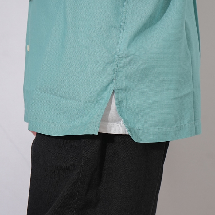 SALE 50%OFF】[S25SG119]nanamica(ナナミカ) OPEN COLLAR PANAMA SS