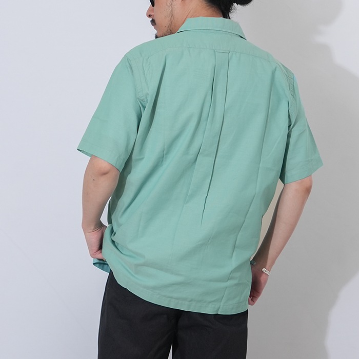 SALE 50%OFF】[S25SG119]nanamica(ナナミカ) OPEN COLLAR PANAMA SS
