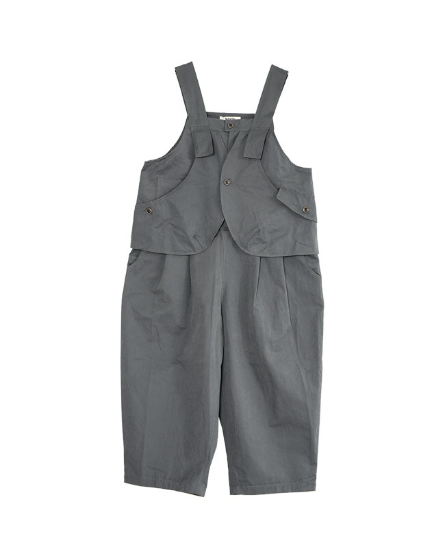 TB25433] tumugu(ツムグ) コットンナイロンサロペット レディース