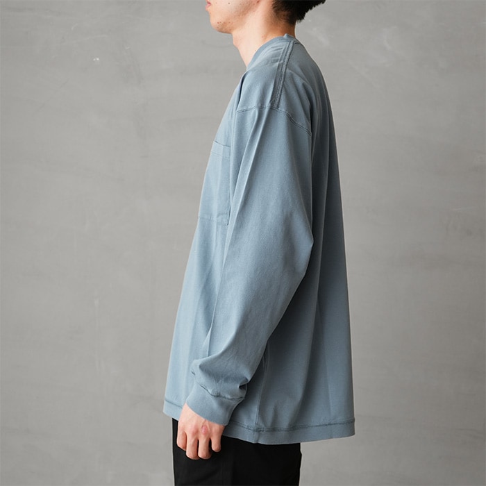 S26ST015]nanamica(ナナミカ) OOAL L/S POCKET TEE OOALロングスリーブ