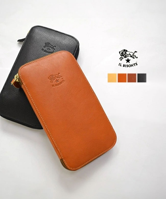 ◇【国内正規販売店】[411345] IL BISONTE(イルビゾンテ)ラウンド