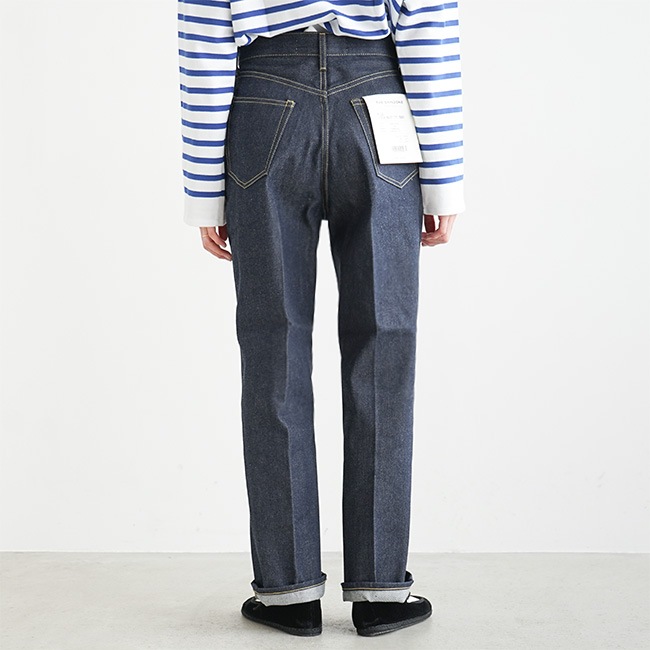 20AMSPA65]THE SHINZONE(ザ シンゾーン)HIGH WAIST IVY JEANS/ハイ